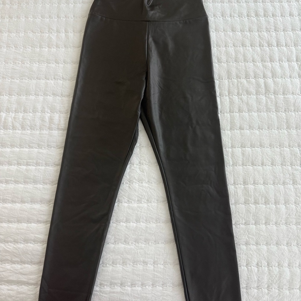 Topping Medium Faux Leather Leggings